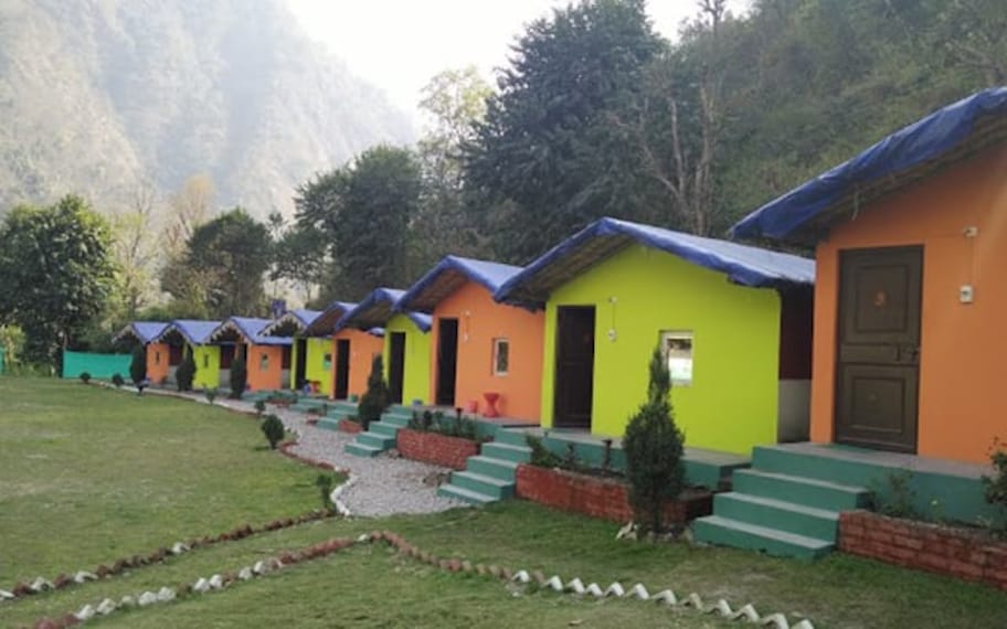 Rishikesh Shatakshi Group Forest Camp Landscape Image